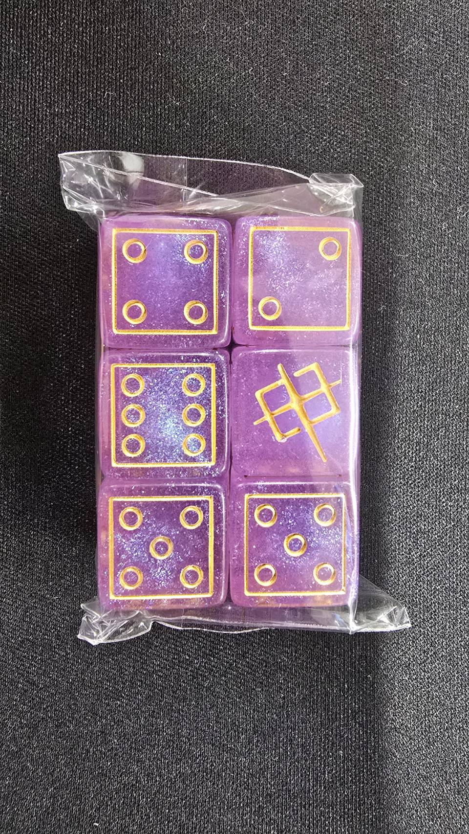 ガンダムカードゲーム ダメージカウンターダイス　赤色（6個入）