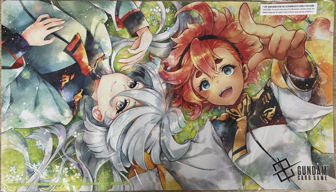 【プレイマット】『スレッタ&ミオリネ』(カード無し)